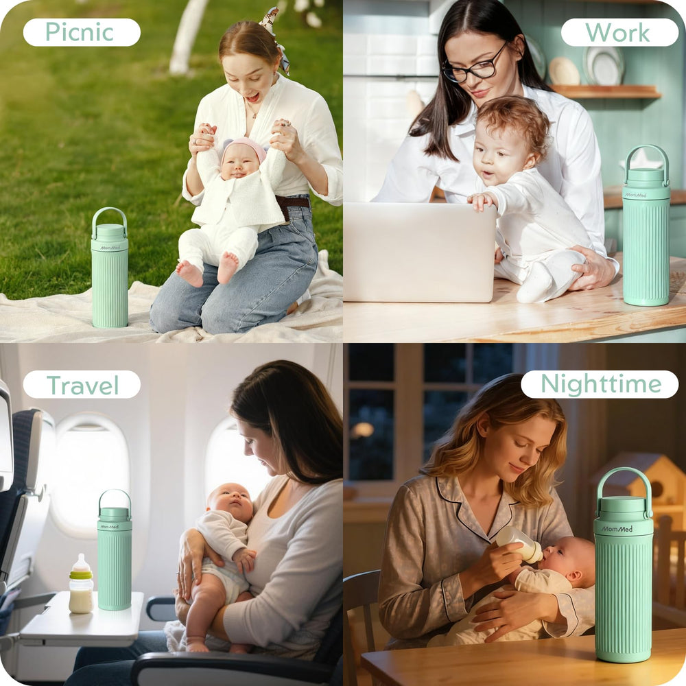 MomMed keeps milk fresh during night-time feeds and early morning routines.