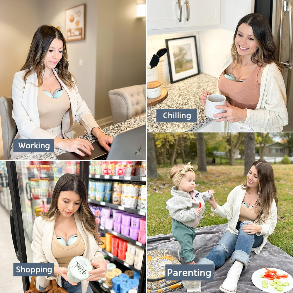MOMMED S21 lightweight cordless design supports freedom to move