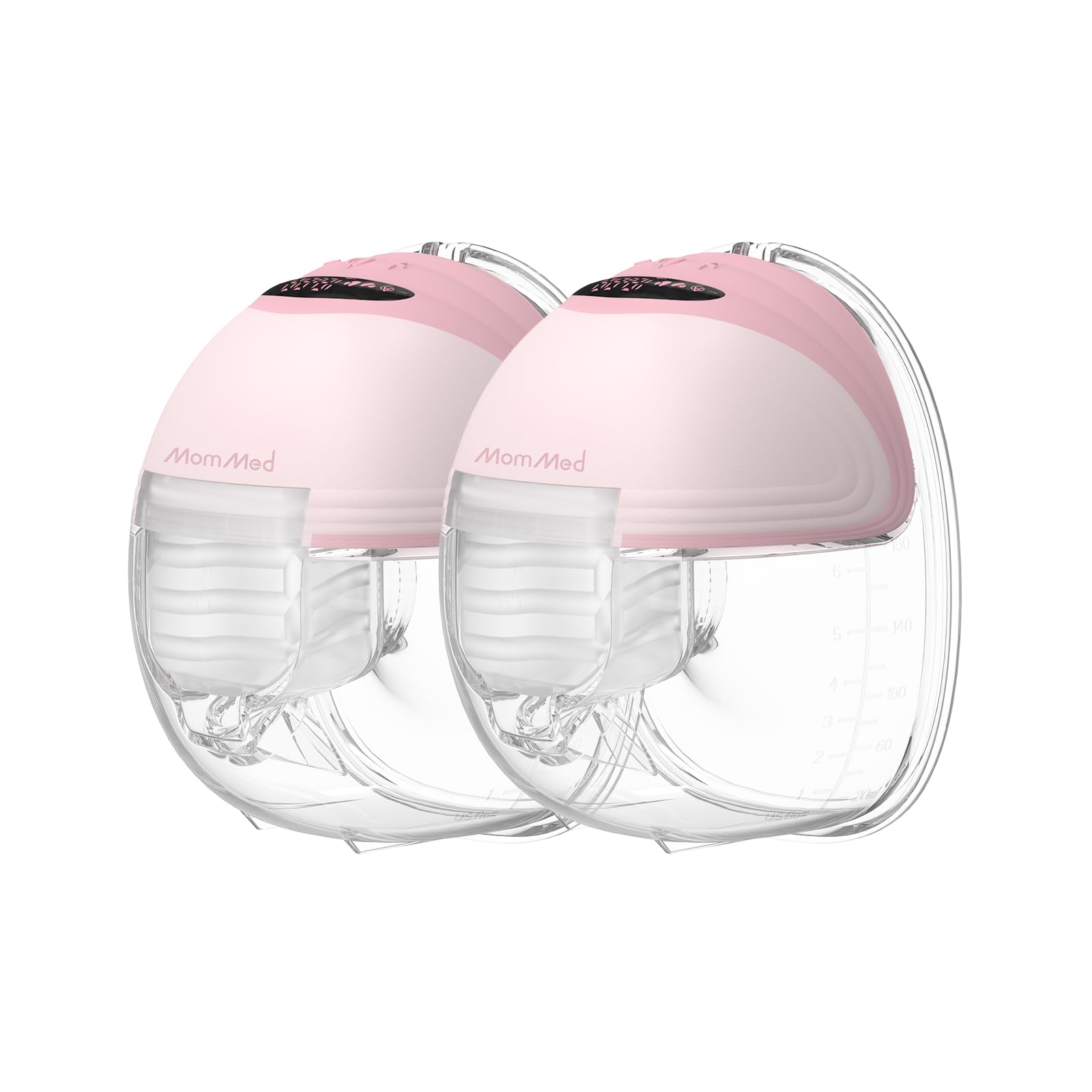 MomMed S21 wearable pump in bra shows discreet pumping convenience