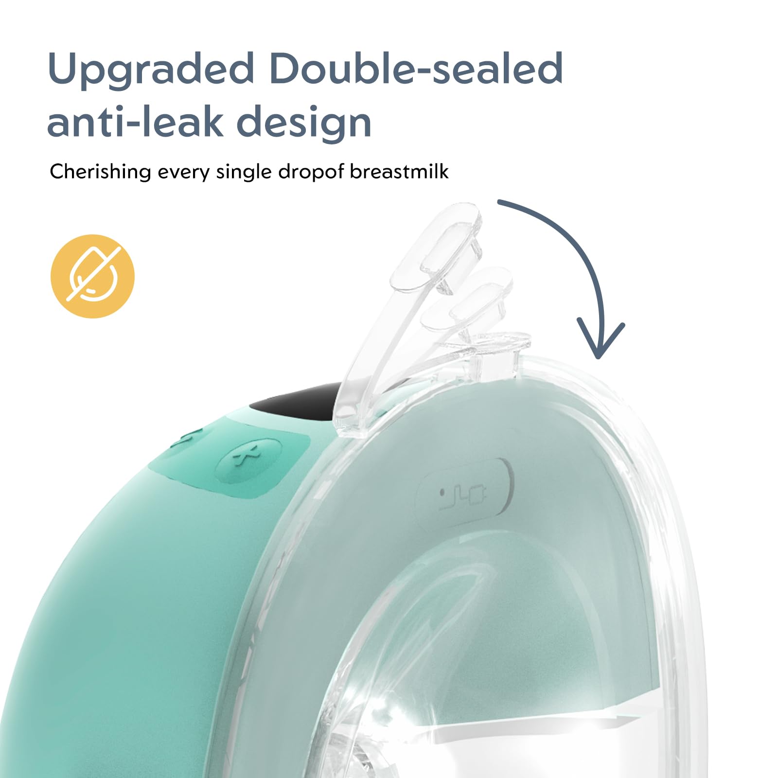 MomMed S33 hands-free wearable design for unobtrusive pumping on the go