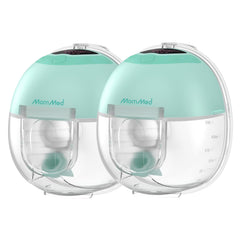 MomMed S33 wearable breast pump quietly enabling discreet pumping under clothing