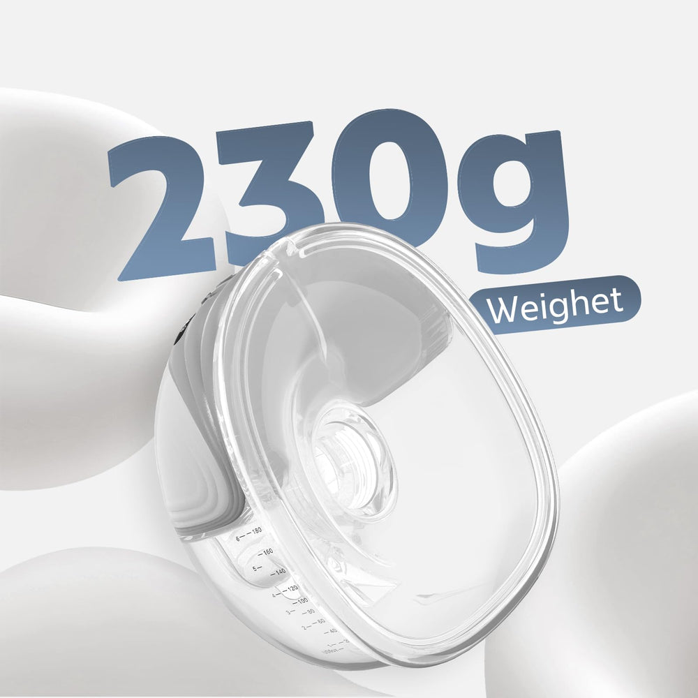 MomMed Wearable S21 12 vacuum levels dial demonstrates customizable milk expression