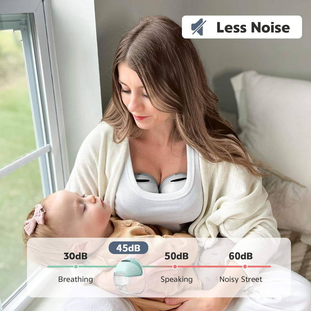 MomMed Wearable S21 backflow-membrane feature reduces leakage in use