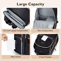 mommore pump bag inner insulated pocket keeps bottles ready for feeding