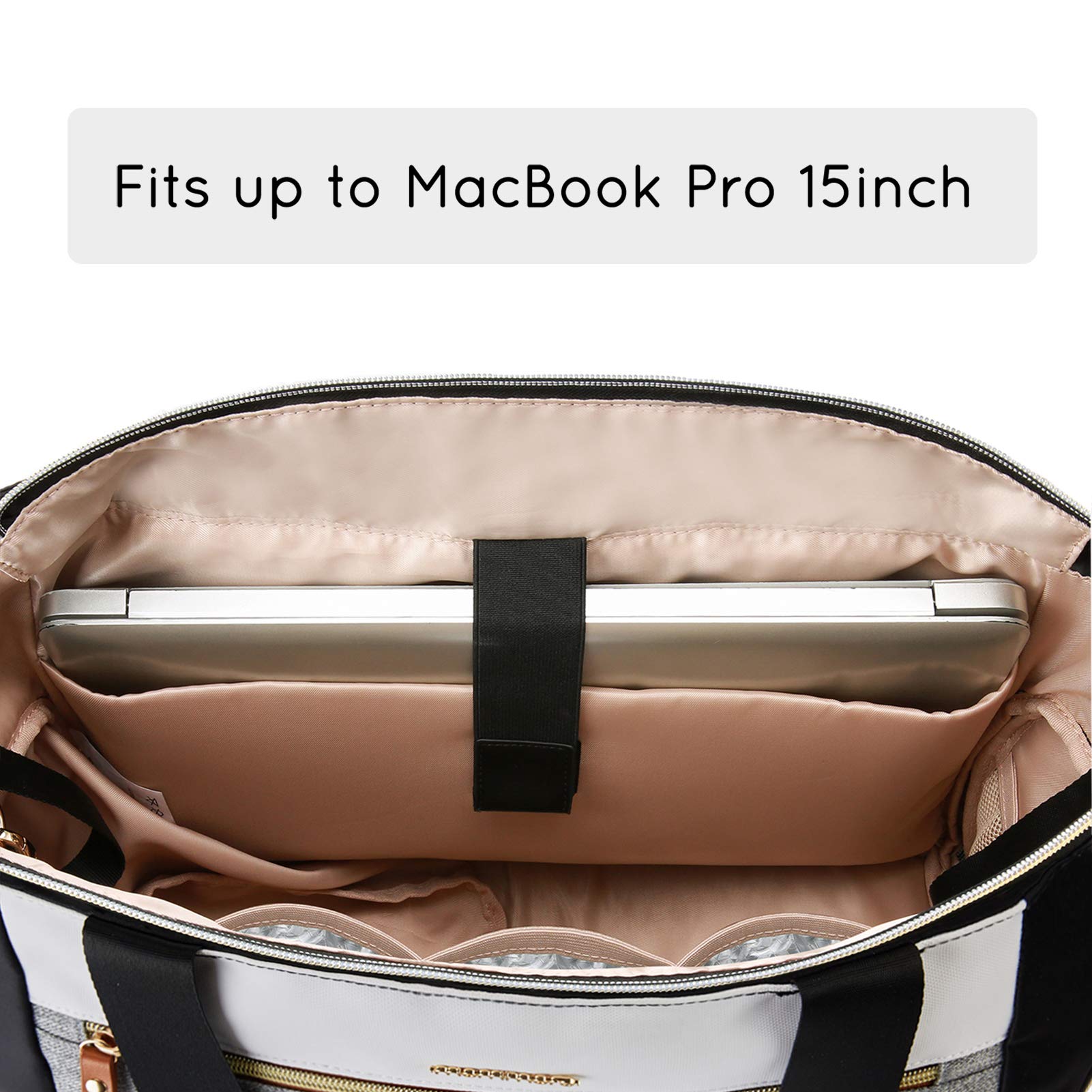Mommore luggage strap lets you secure the bag to your suitcase