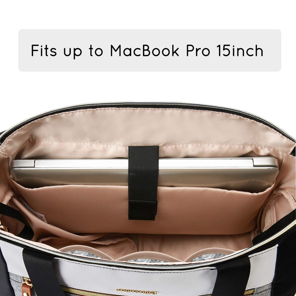 Mommore luggage strap lets you secure the bag to your suitcase
