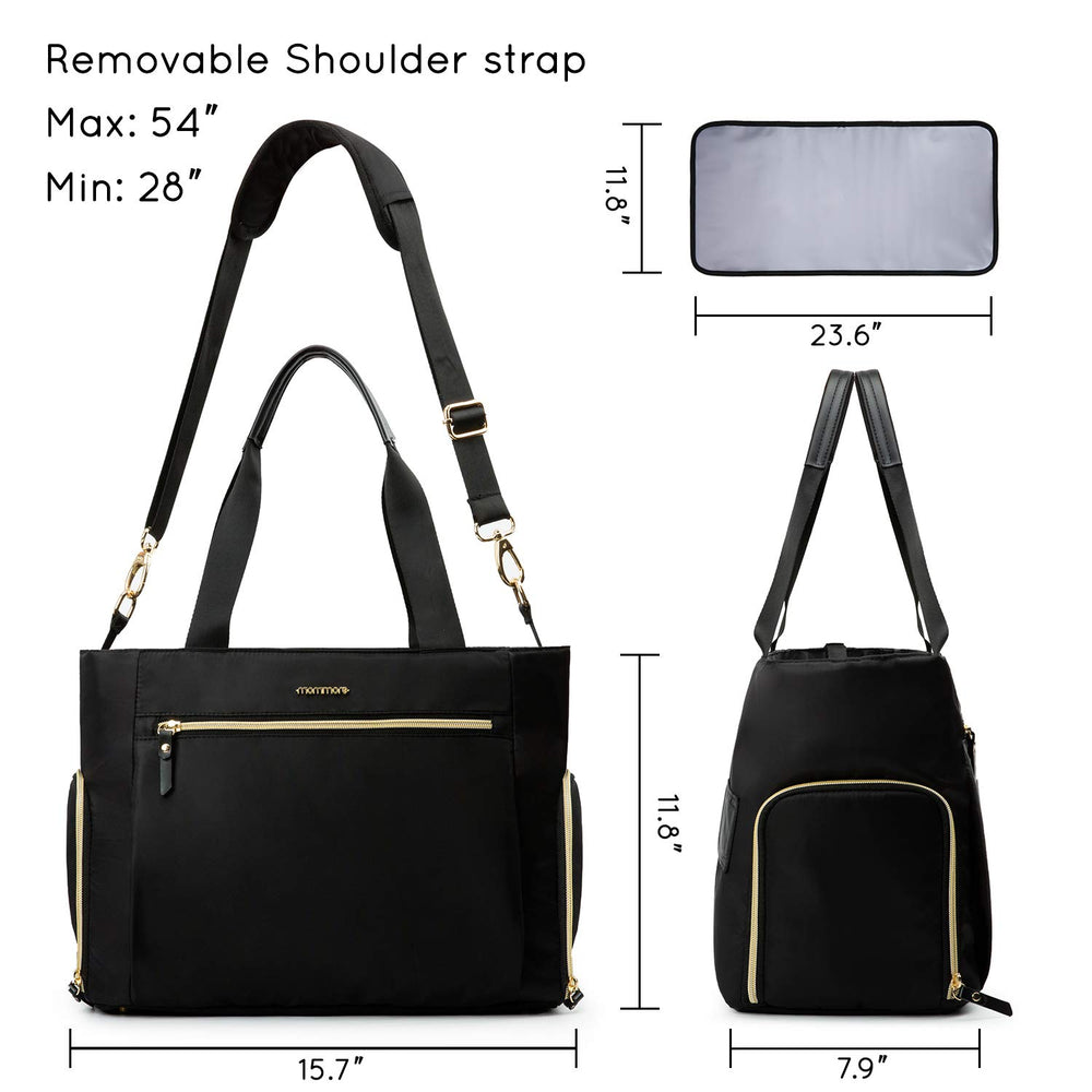 mommore breast pump bag removable shoulder strap for comfortable carrying