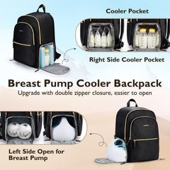 mommore bag side-access design enables quick pump removal during busy mornings