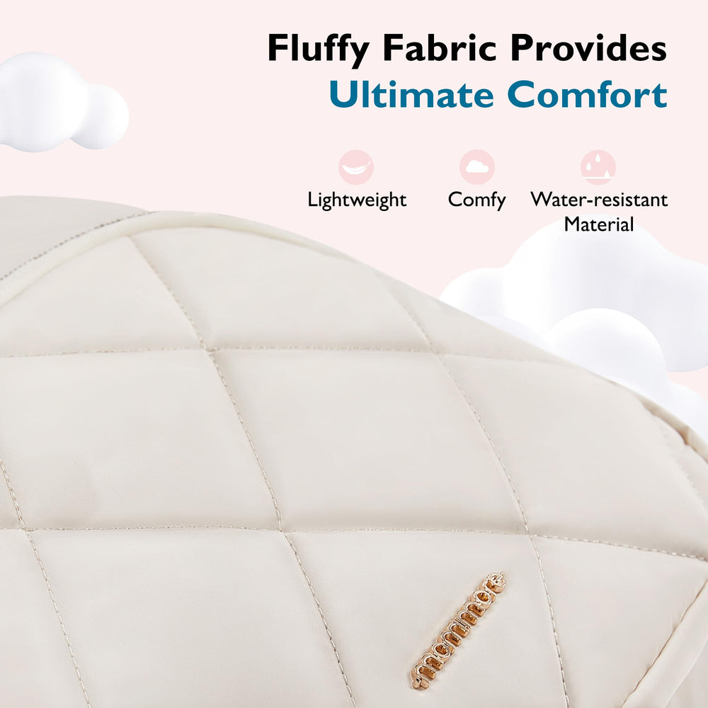 mommore diaper bag backpack stroller attachment for hands-free carrying