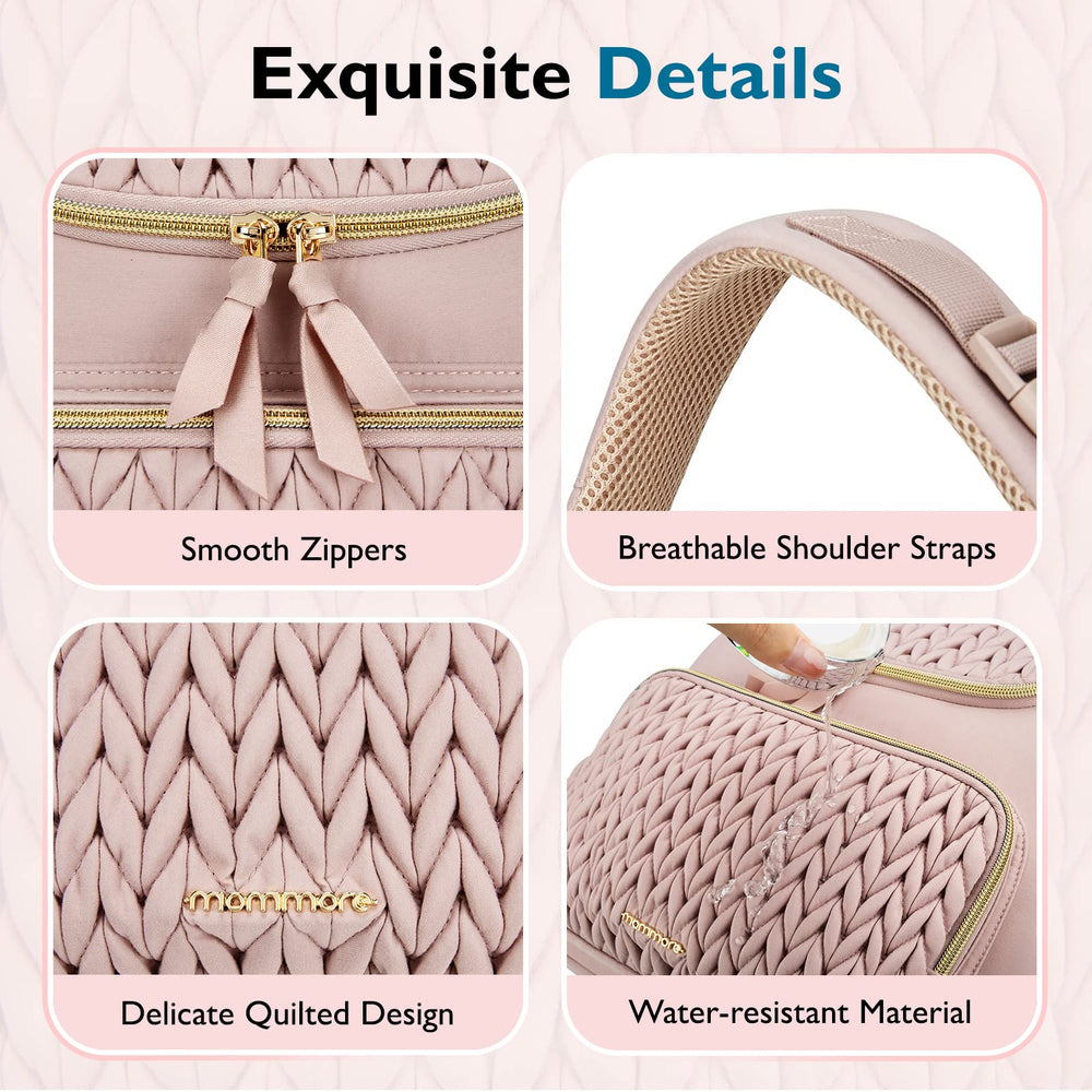 mommore diaper bag small lightweight fabric keeps you comfortable during long days out
