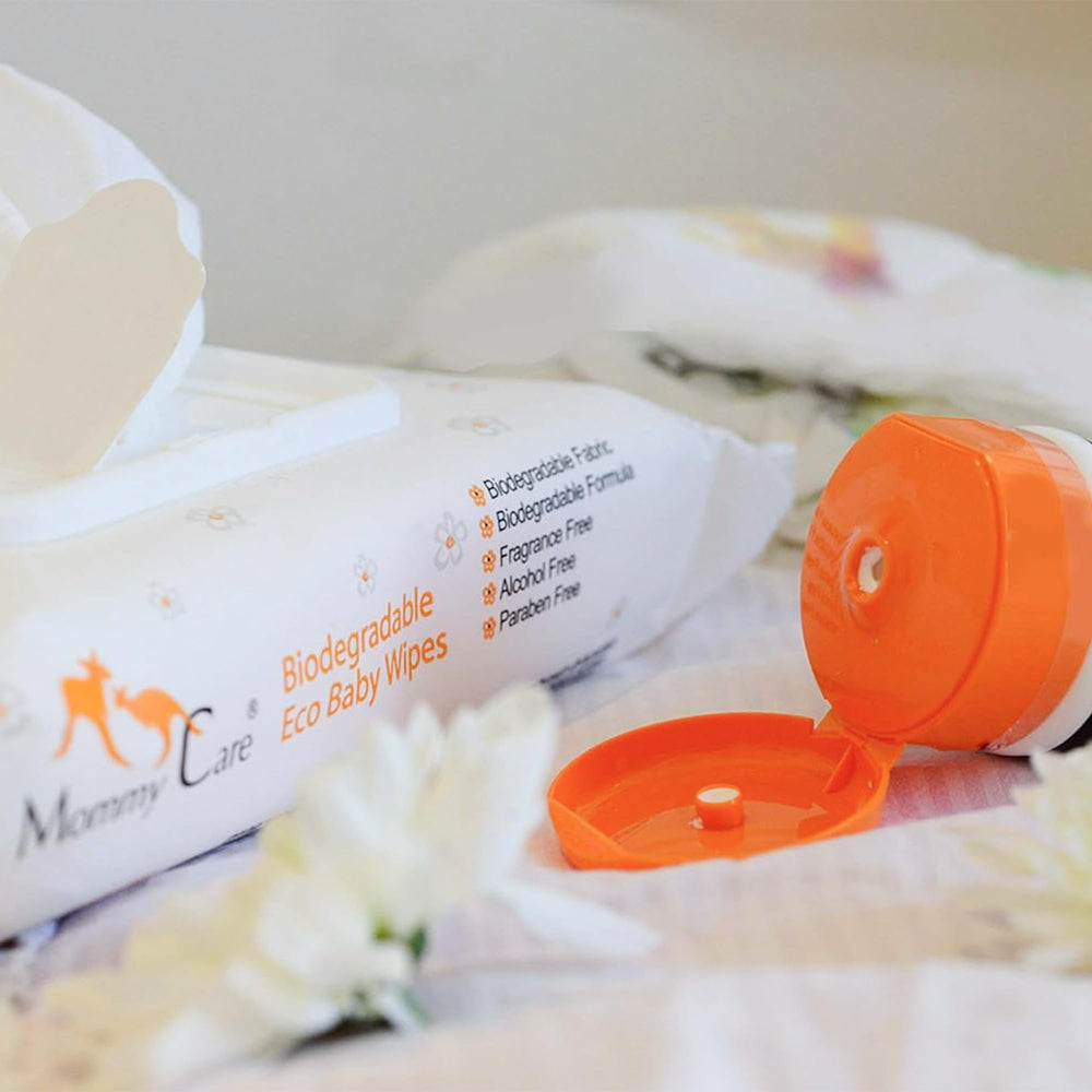 Mommy Care newborn-diaper-area shows soothing protection during daily changes.