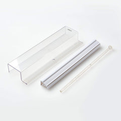 Mommy's Helper Slide-Lok with clear material blends with décor while guarding doors.