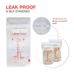 Mommy's Precious bag shows front measurement lines for accurate portions