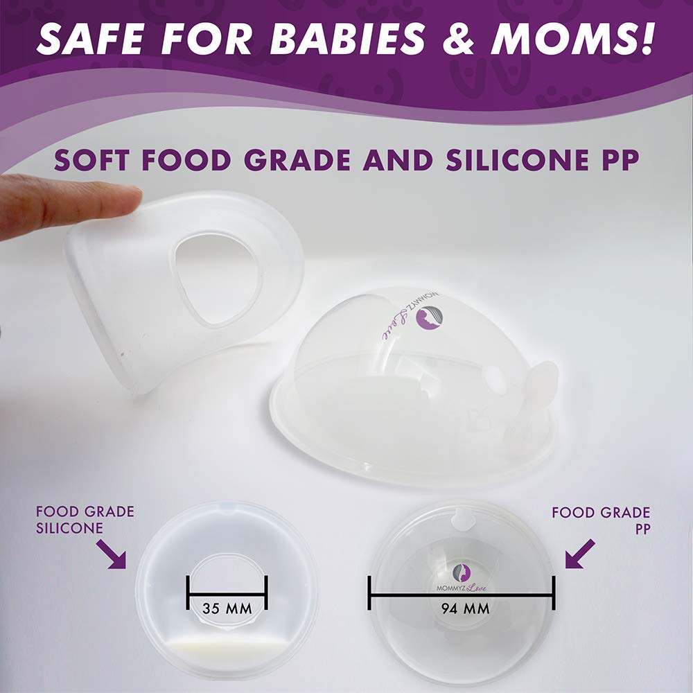 Mommyz Love BPA-free nursing supplies set emphasizes safe breastfeeding essentials
