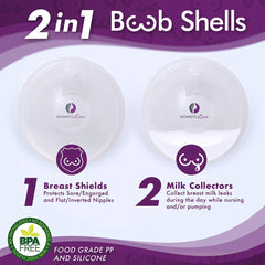 Mommyz Love breast milk catcher vent spout image demonstrates breathable skin comfort