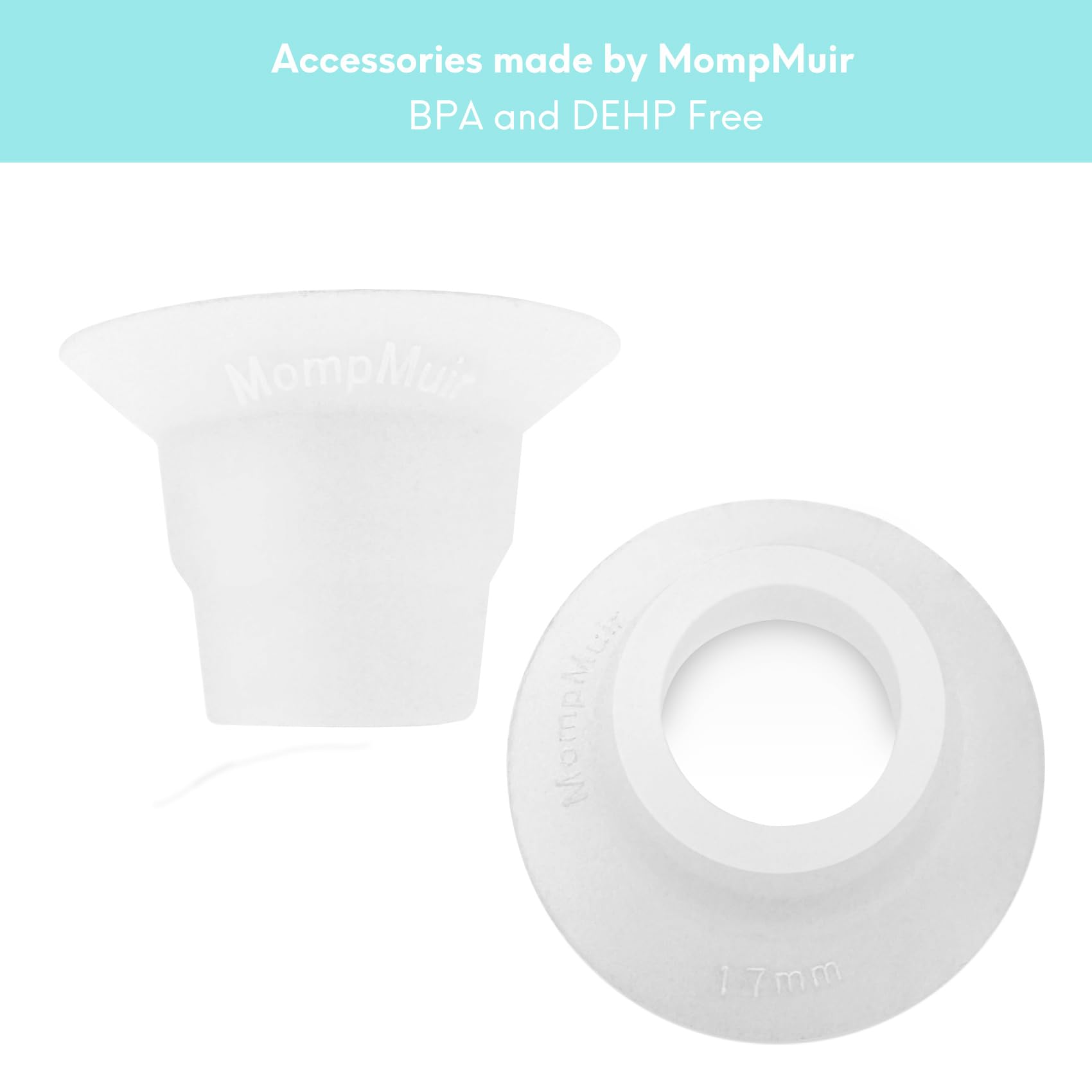 BPA and DEHP-free materials for safe pumping accessories.