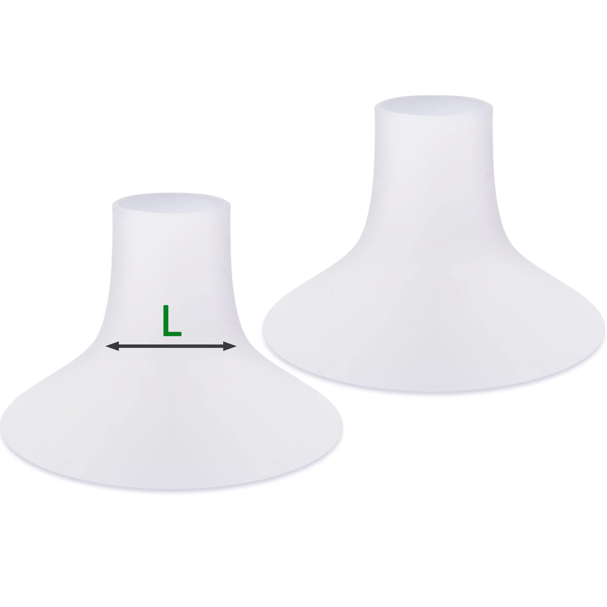 Mompmuir breast pump cushion pair for enhanced pumping comfort