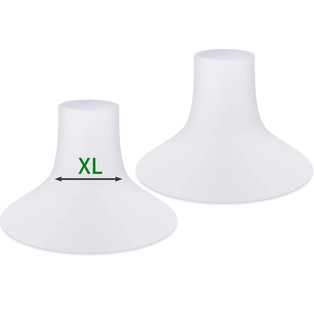 Mompmuir breast pump cushion XL insert offering gentler flange comfort during pumping sessions.