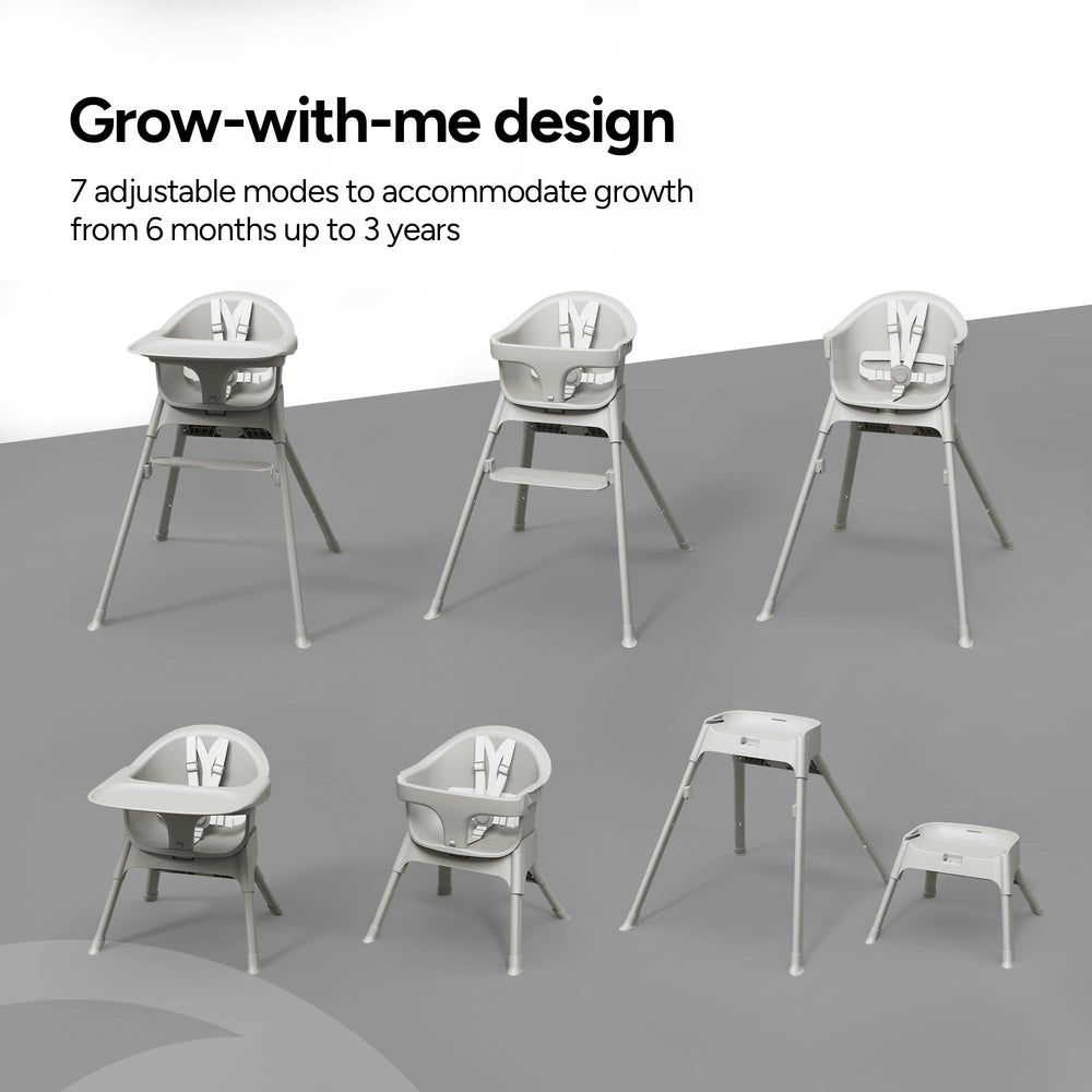 Mompush Olli height adjustment shows grow-with-me versatility for toddlers.