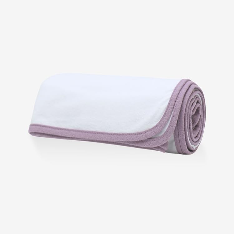 MOMS ON CALL fabric close-up 100% cotton flannel showing gentle stretch and breathable warmth.