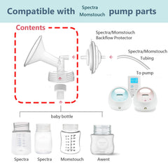 Momstouch flange range from 13mm to 30mm for a customized fit