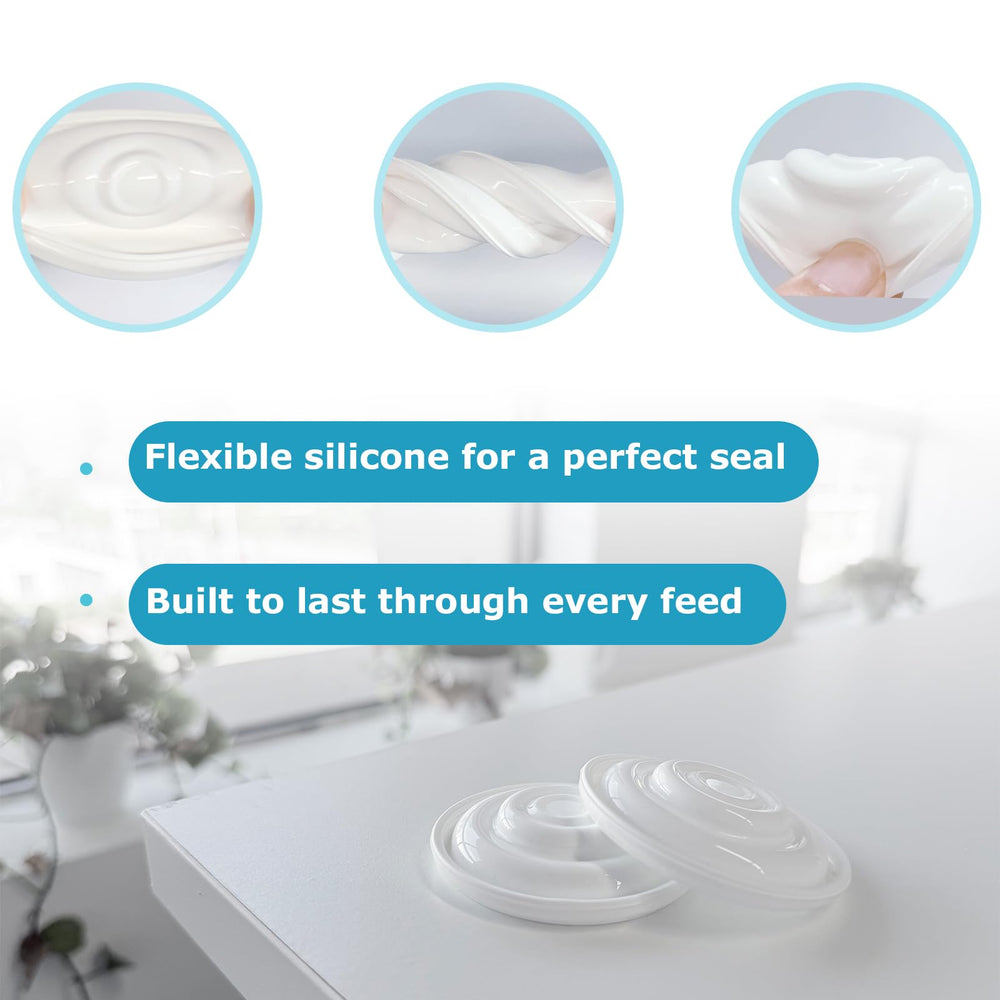 Momstouch backflow protector membrane fit, preserves proper flow in spectra backflow protectors.