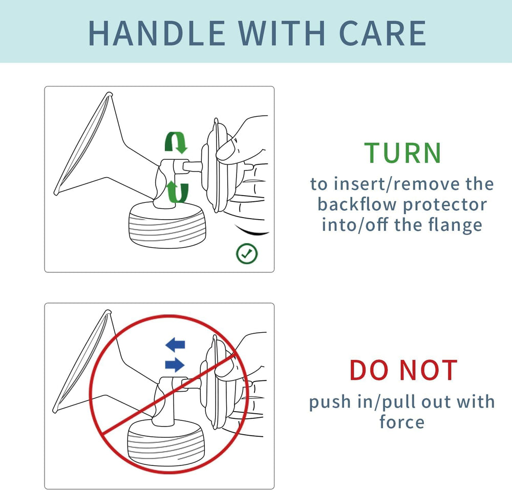 Momstouch flange sizes chart helps find comfortable fit.