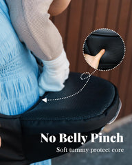 MOMTORY baby carrier-waist-stool provides balanced weight distribution for easier carrying.
