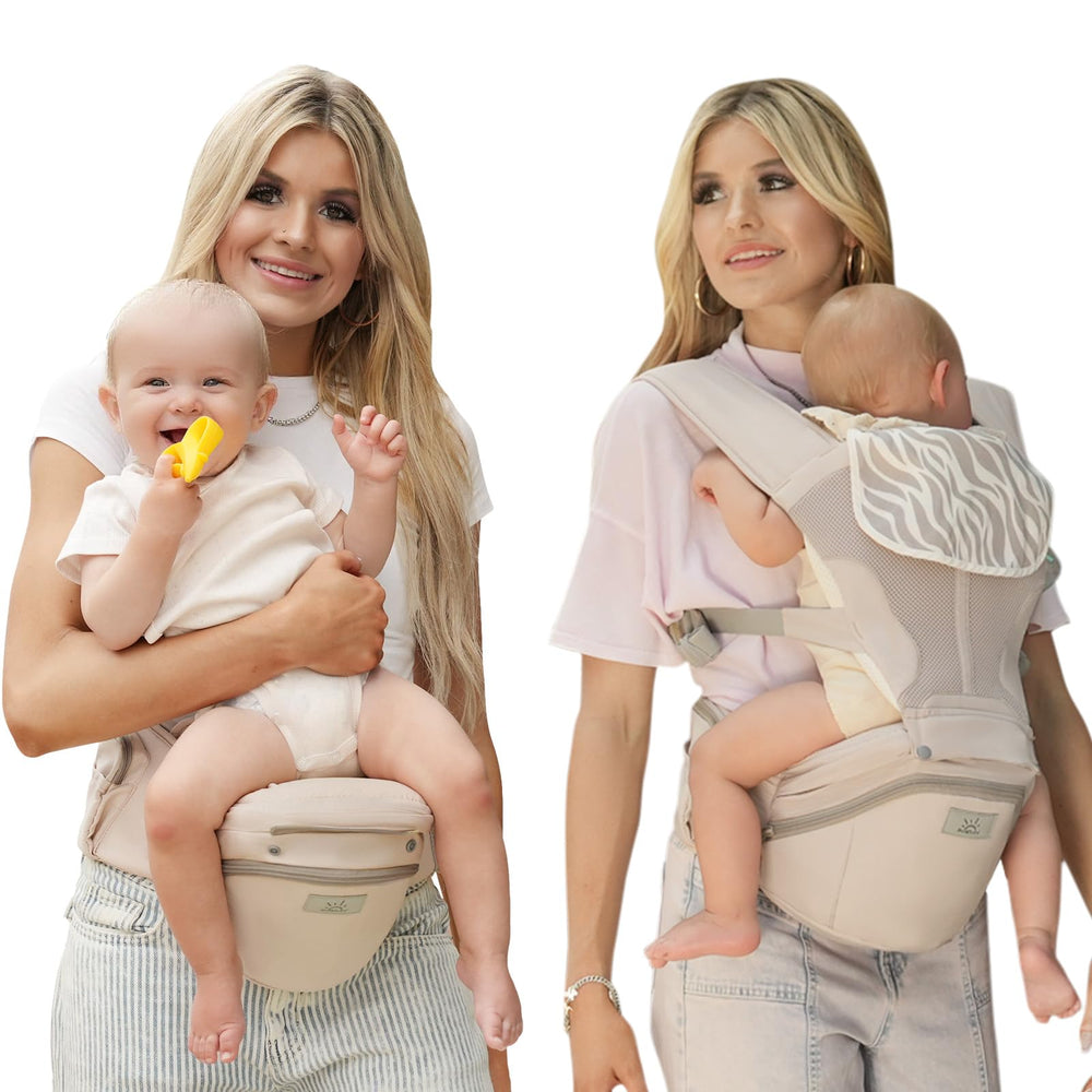 MOMTORY StowNGO Pro khaki carry in park setting