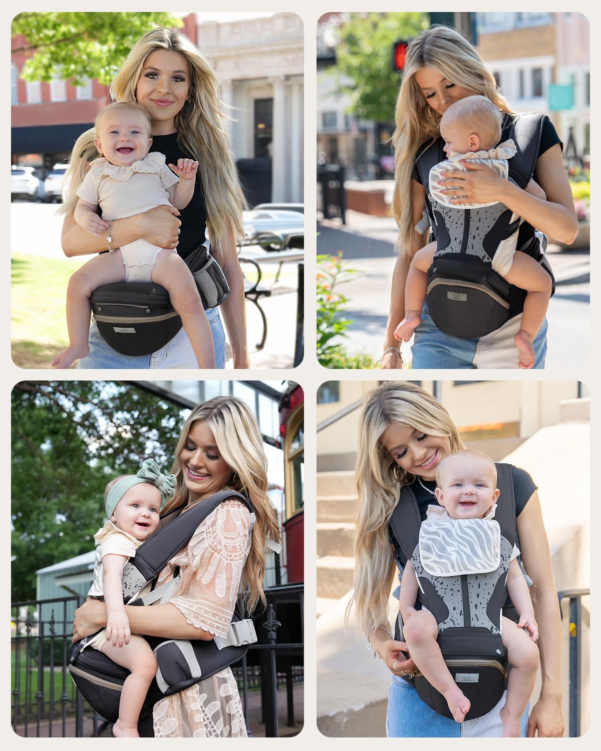 MOMTORY StowNGO Pro suitable for newborn to toddler usage
