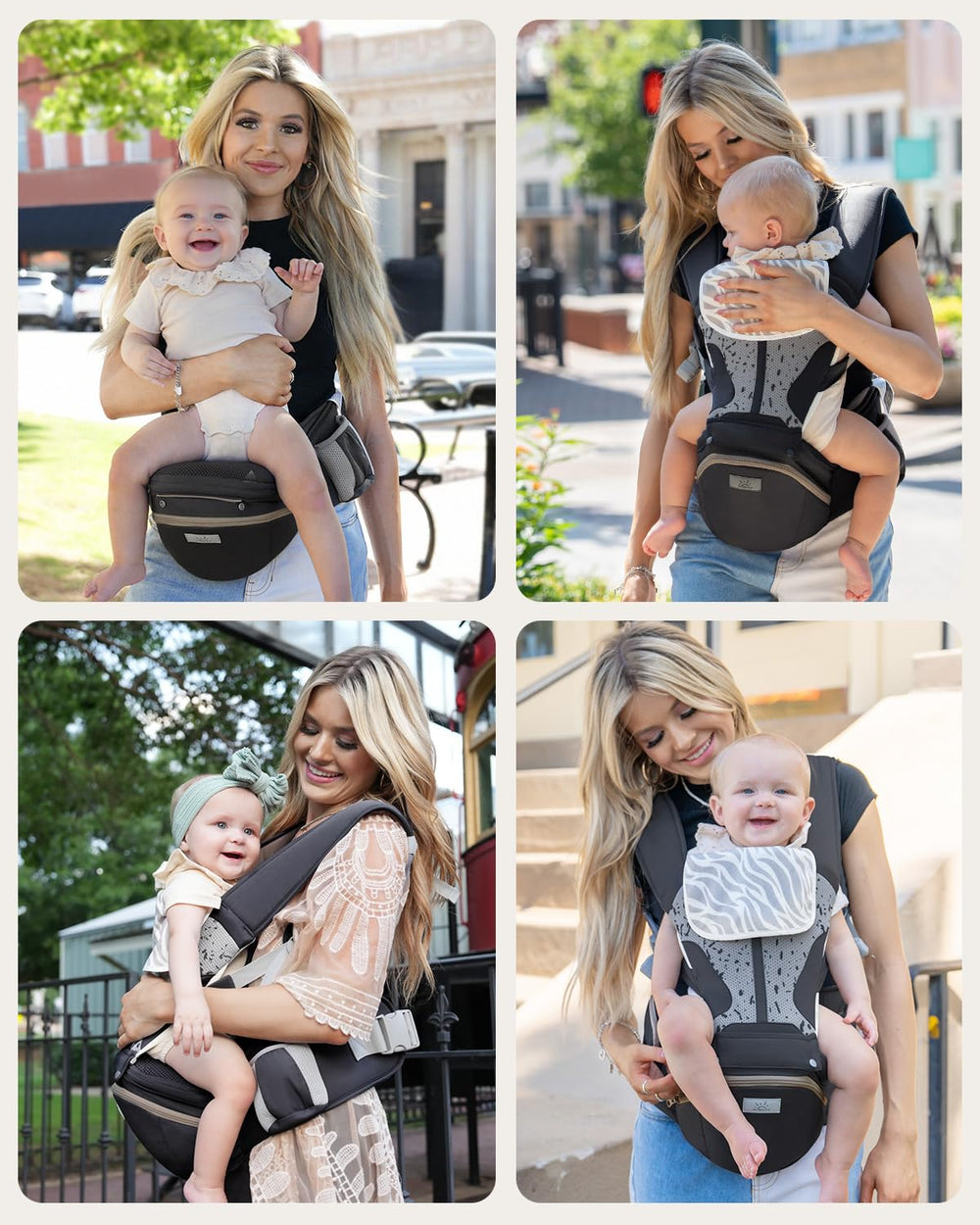 MOMTORY StowNGO Pro suitable for newborn to toddler usage