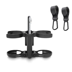 MOMUMOMU stroller cup-holder-hooks secure on-the-go drinks during errands.