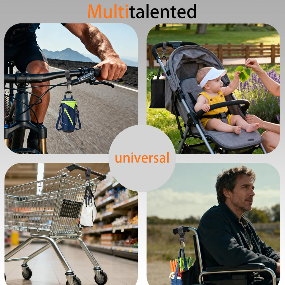 MOMUMOMU wheelchair bag hanger for home or travel