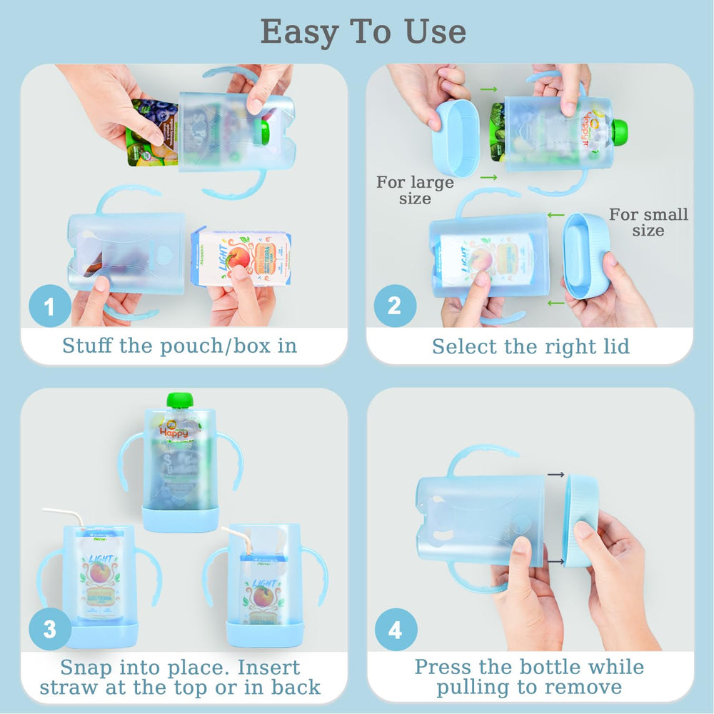 MOMUSE dishwasher-safe label image communicates easy cleaning after meals.