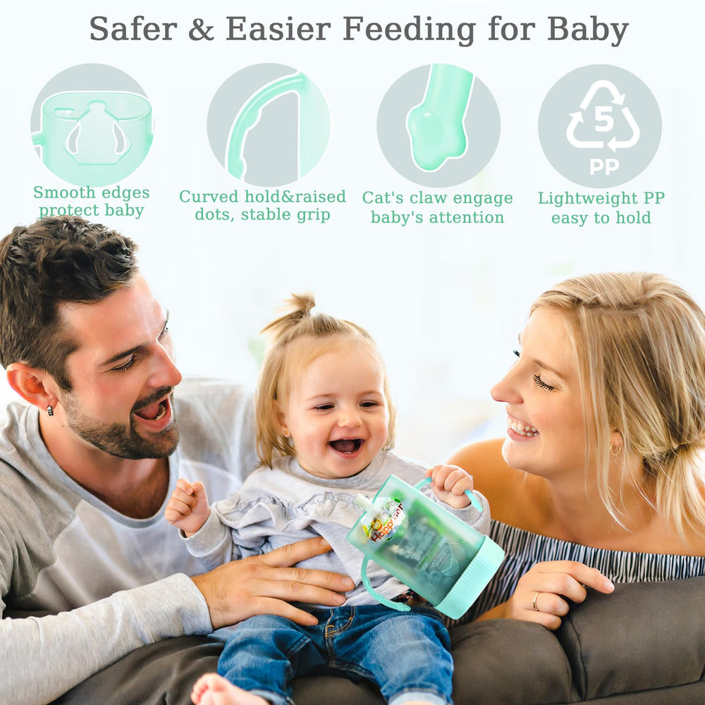 MOMUSE curved-handle detail emphasizes easy grip for little hands.