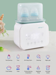 MOMYEASY bottle warmer LCD display highlights precise temperature control at a glance.