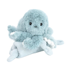 MON AMI Oda octopus plush lovey close-up shows soft texture for soothing snuggles.