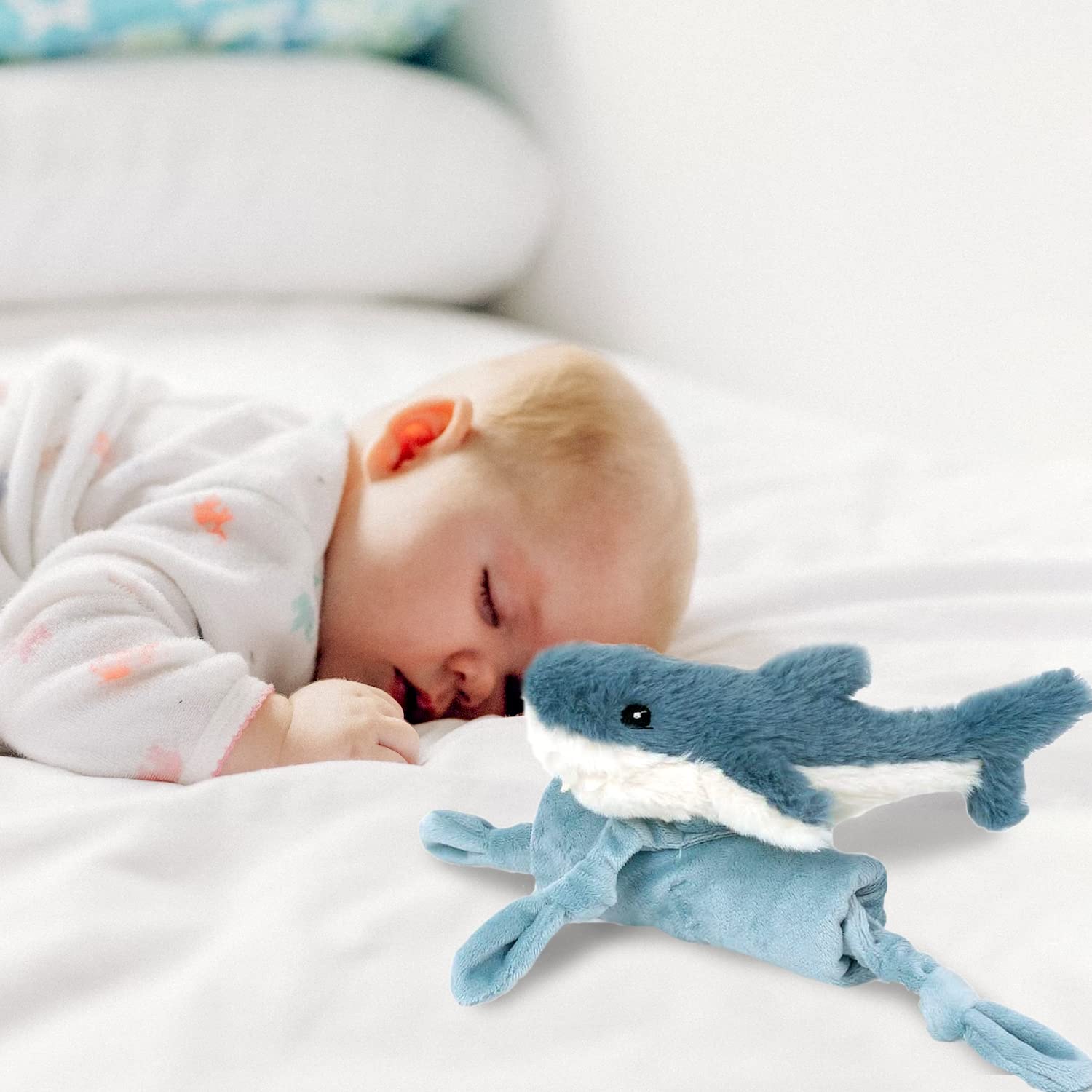 MON AMI Seaborn encourages gentle routine rituals with soft plush for bedtime or naptime