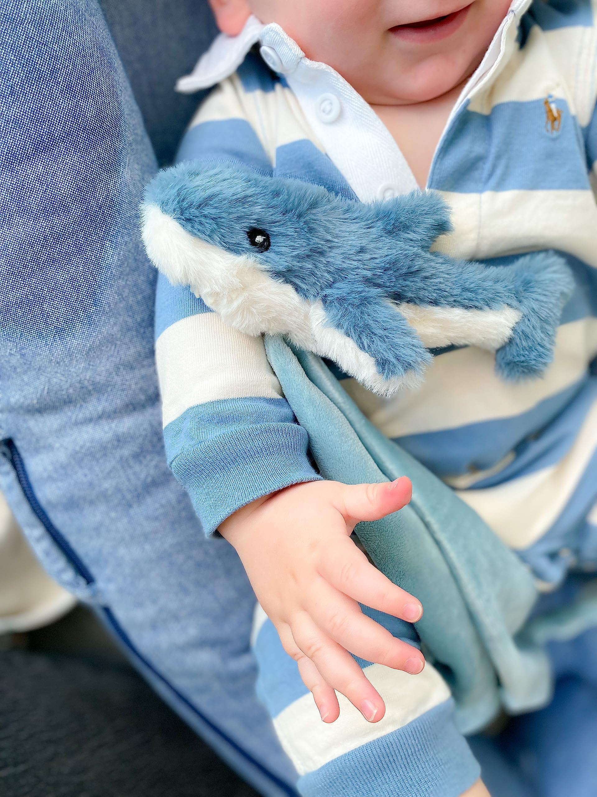 MON AMI Seaborn's gender-neutral look fits modern nurseries and ocean-themed rooms