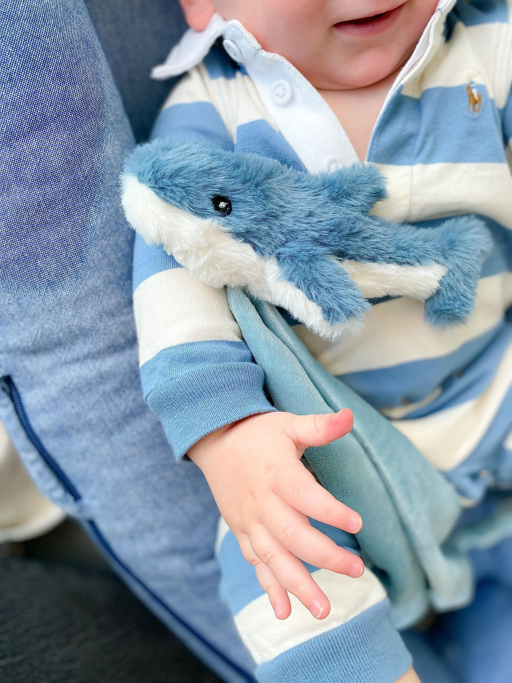 MON AMI Seaborn's gender-neutral look fits modern nurseries and ocean-themed rooms