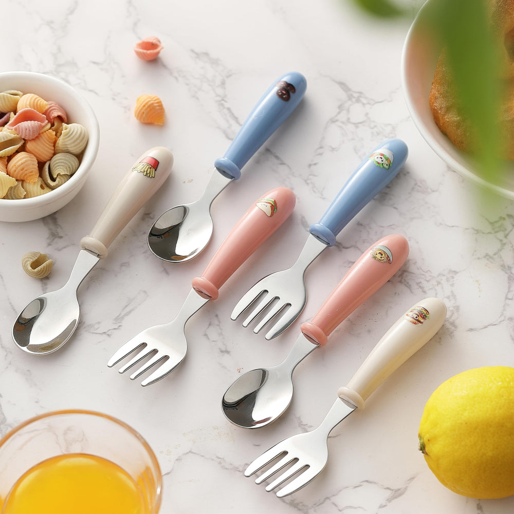 MONGSEW chocolate-chip-cookies design spoons add playfulness at snack time