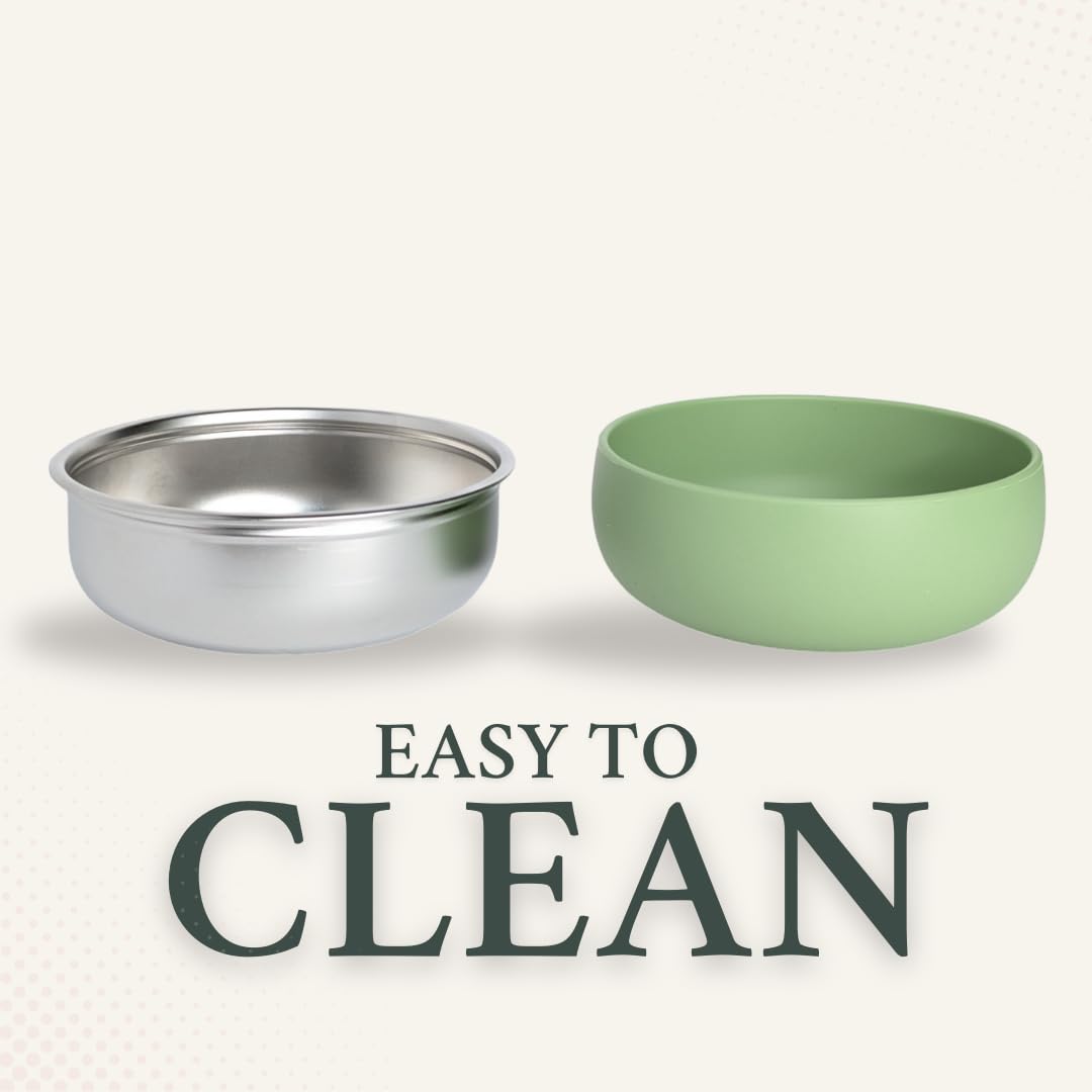 Monkey Proof food-grade 304 stainless steel is hygienic and durable