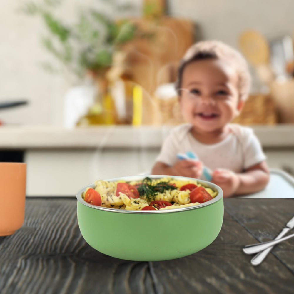 Stain-resistant food-grade bowls maintain clean appearance over time