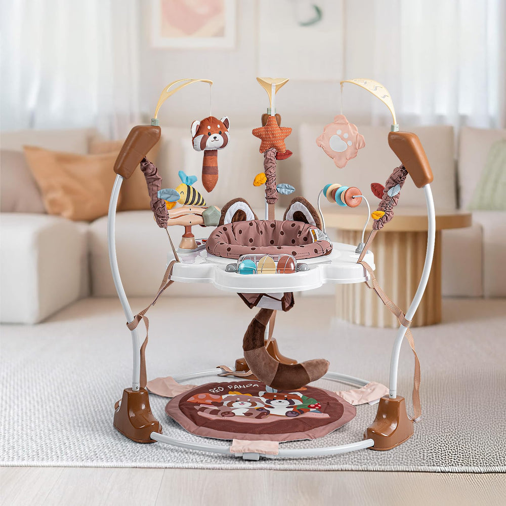 Monniebaby Red Panda durable base keeps play safe.
