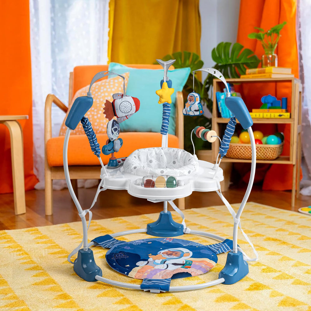 Monniebaby Space Tiger foot pad crinkle texture for engaging little feet