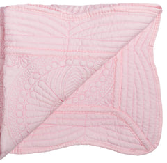MONOBLANKS quilt crib-36x46 fits standard cribs and grows with toddler beds.