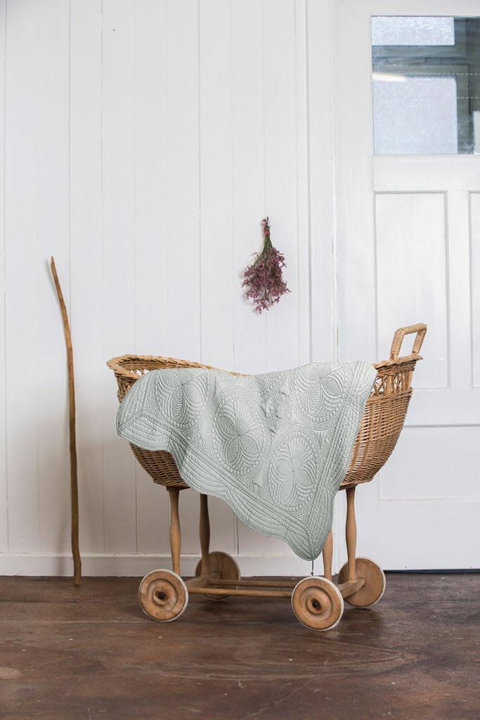 MONOBLANKS machine-washable-embossed-quilt keeps color and texture after washes.