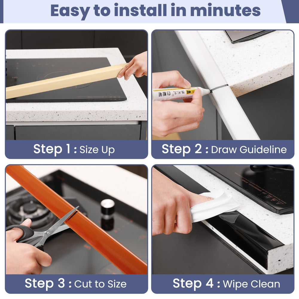 MONOID beige corner cover conceals wear while keeping a neat, tidy look.