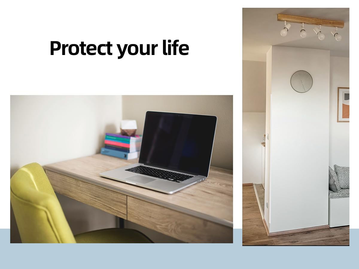 MONOID protector affixed to a door frame illustrates seamless decor compatibility.