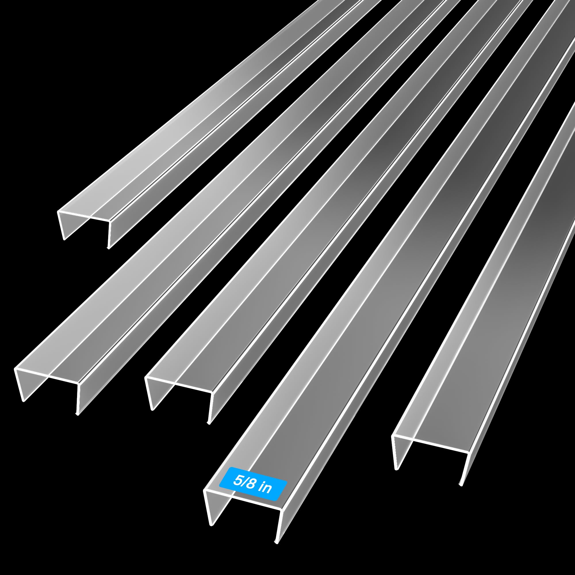 MONOID long 39-4 inch length guard covers wide cabinet edges